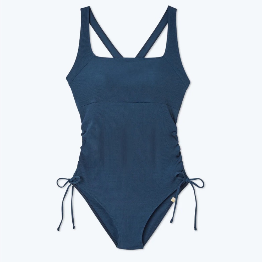 Summersalt Maternity Blue One Piece Swimsuit